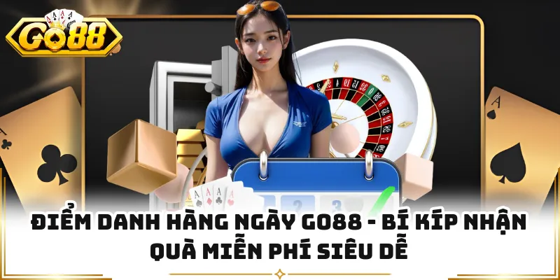 Điểm Danh Hàng Ngày GO88 - Bí Kíp Nhận Quà Miễn Phí Siêu Dễ