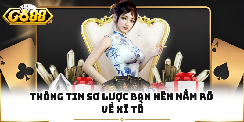 Thông tin sơ lược bạn nên nắm rõ về xì tố